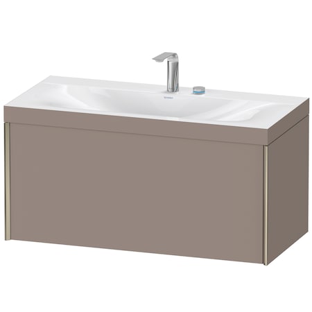 Xviu C-Bonded Wall-Mounted Vanity Basalt Matte